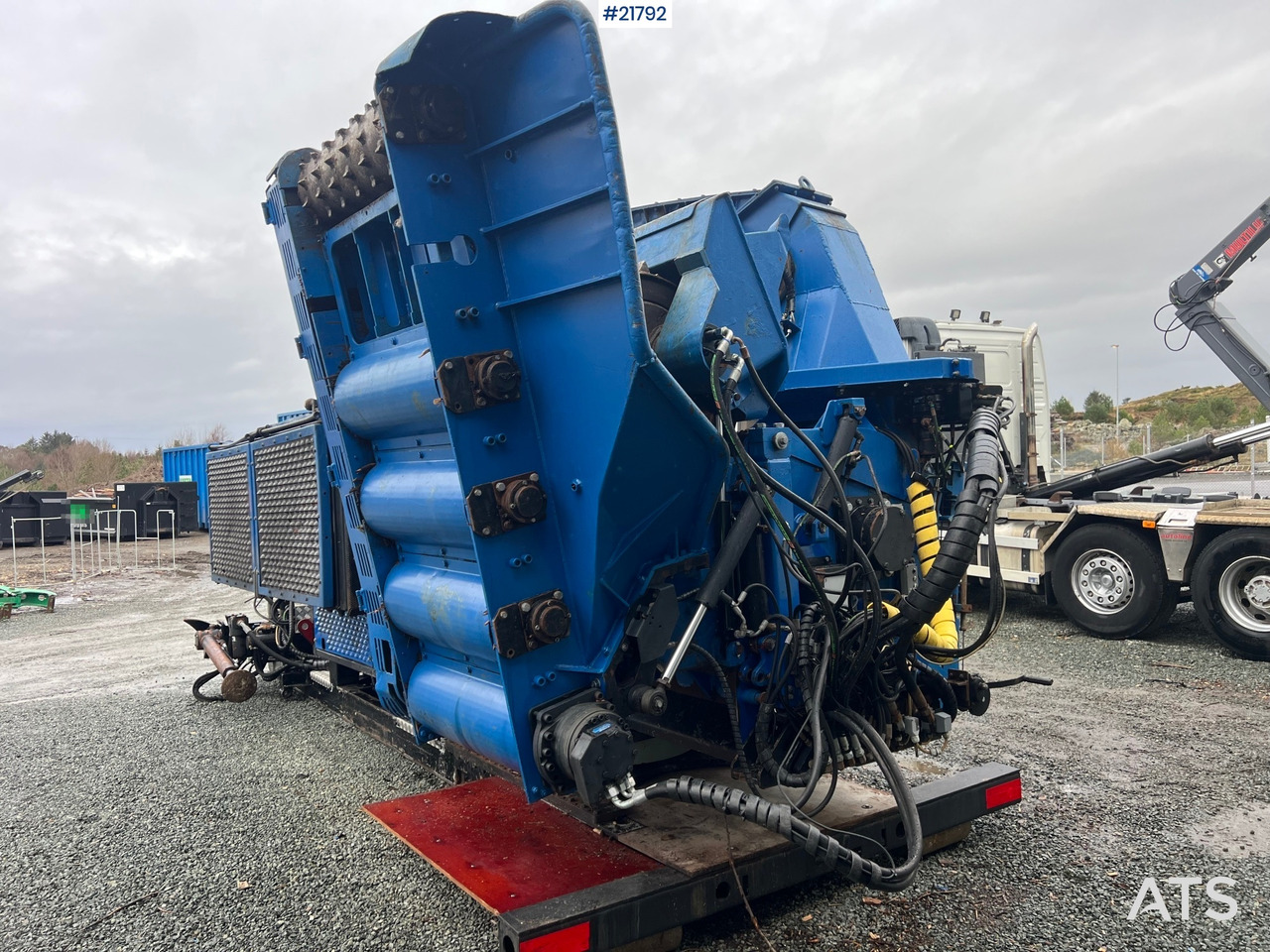 Bruks 806st Bio tre kverner m/ Epsilon palfinger m120l97 tømmerkrane - Wood chipper: picture 5 Bruks 806st Bio tre kverner m/ Epsilon palfinger m120l97 tømmerkrane - Wood chipper: picture 5