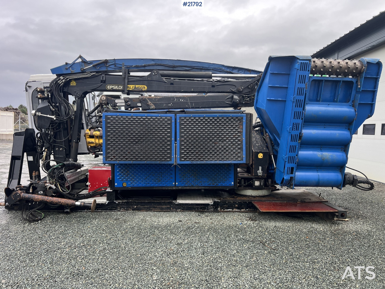 Bruks 806st Bio tre kverner m/ Epsilon palfinger m120l97 tømmerkrane - Wood chipper: picture 3 Bruks 806st Bio tre kverner m/ Epsilon palfinger m120l97 tømmerkrane - Wood chipper: picture 3