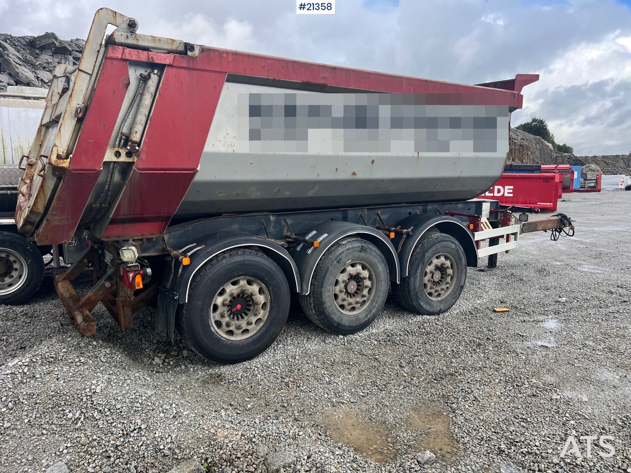 Carnehl 3 akslet - Tipper trailer: picture 2 Carnehl 3 akslet - Tipper trailer: picture 2