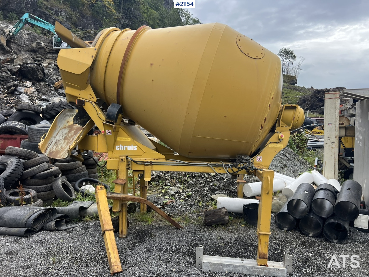 Chrois 3m3 - Concrete mixer: picture 3 Chrois 3m3 - Concrete mixer: picture 3