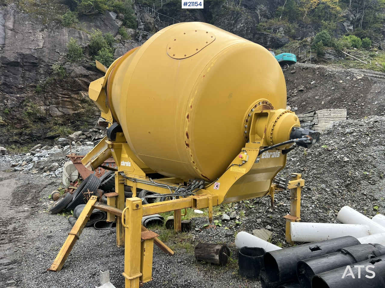 Chrois 3m3 - Concrete mixer: picture 1 Chrois 3m3 - Concrete mixer: picture 1
