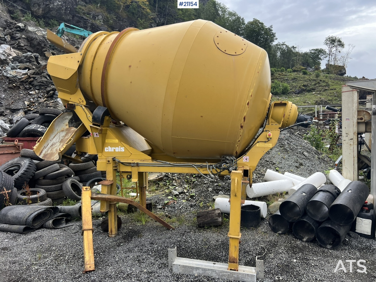 Chrois 3m3 - Concrete mixer: picture 2 Chrois 3m3 - Concrete mixer: picture 2