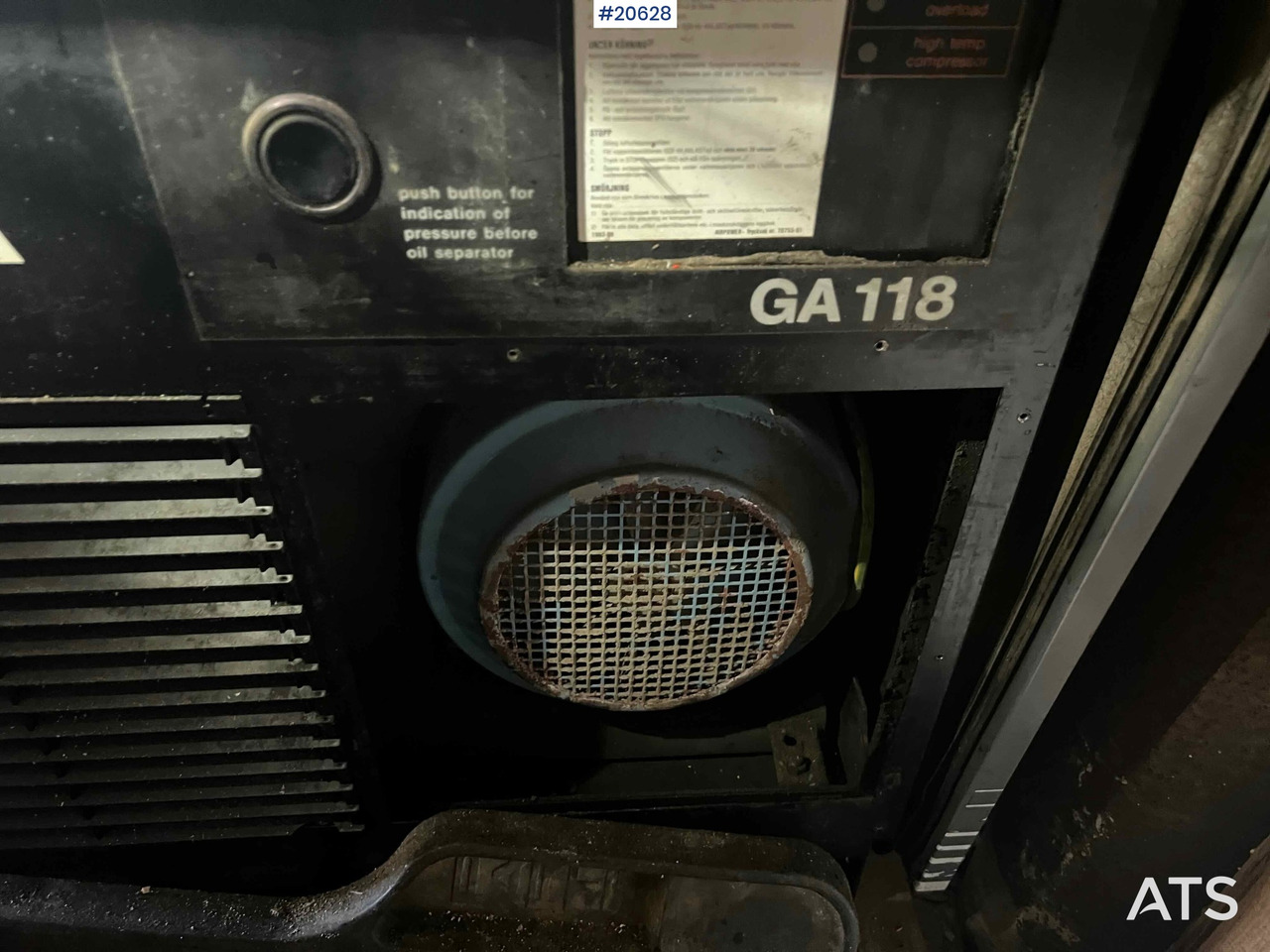 Construction machinery Atlas Copco kompressor: picture 6