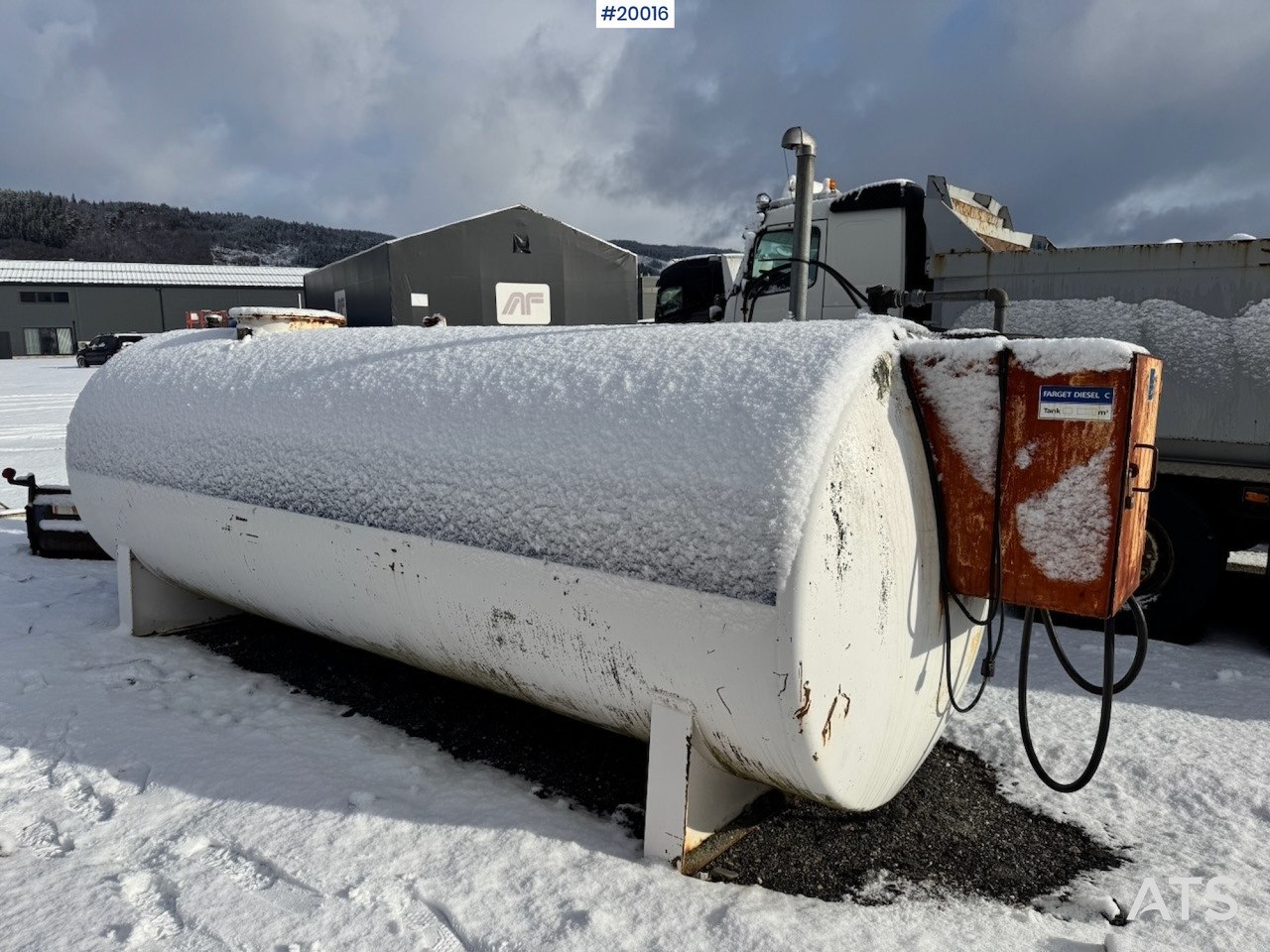 Dieseltank 9000 liter - Storage tank: picture 2 Dieseltank 9000 liter - Storage tank: picture 2