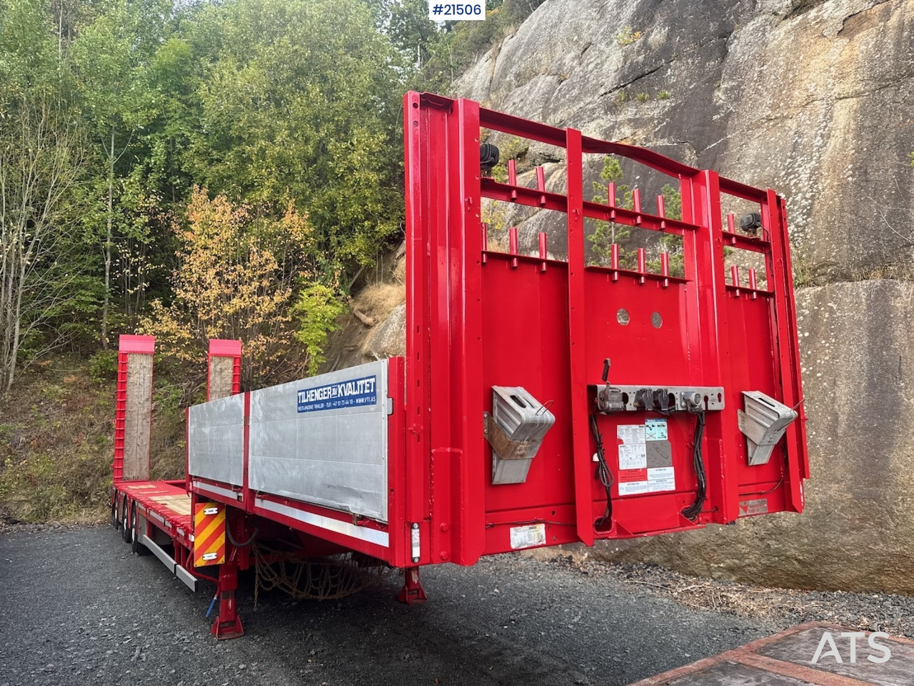 Doll maskinsemi - Low loader semi-trailer: picture 1 Doll maskinsemi - Low loader semi-trailer: picture 1