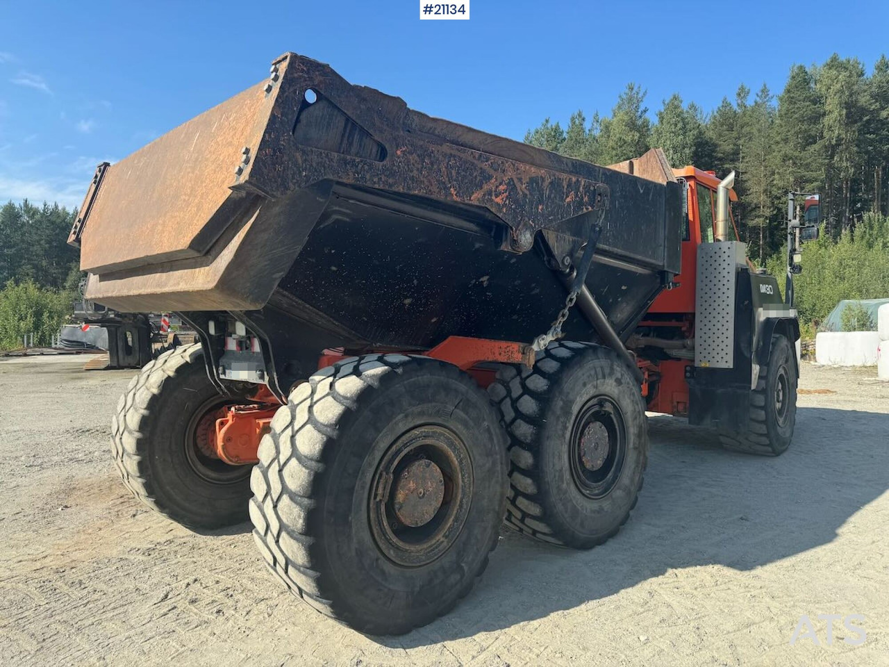 Doosan DA 30 - Articulated dumper: picture 5 Doosan DA 30 - Articulated dumper: picture 5