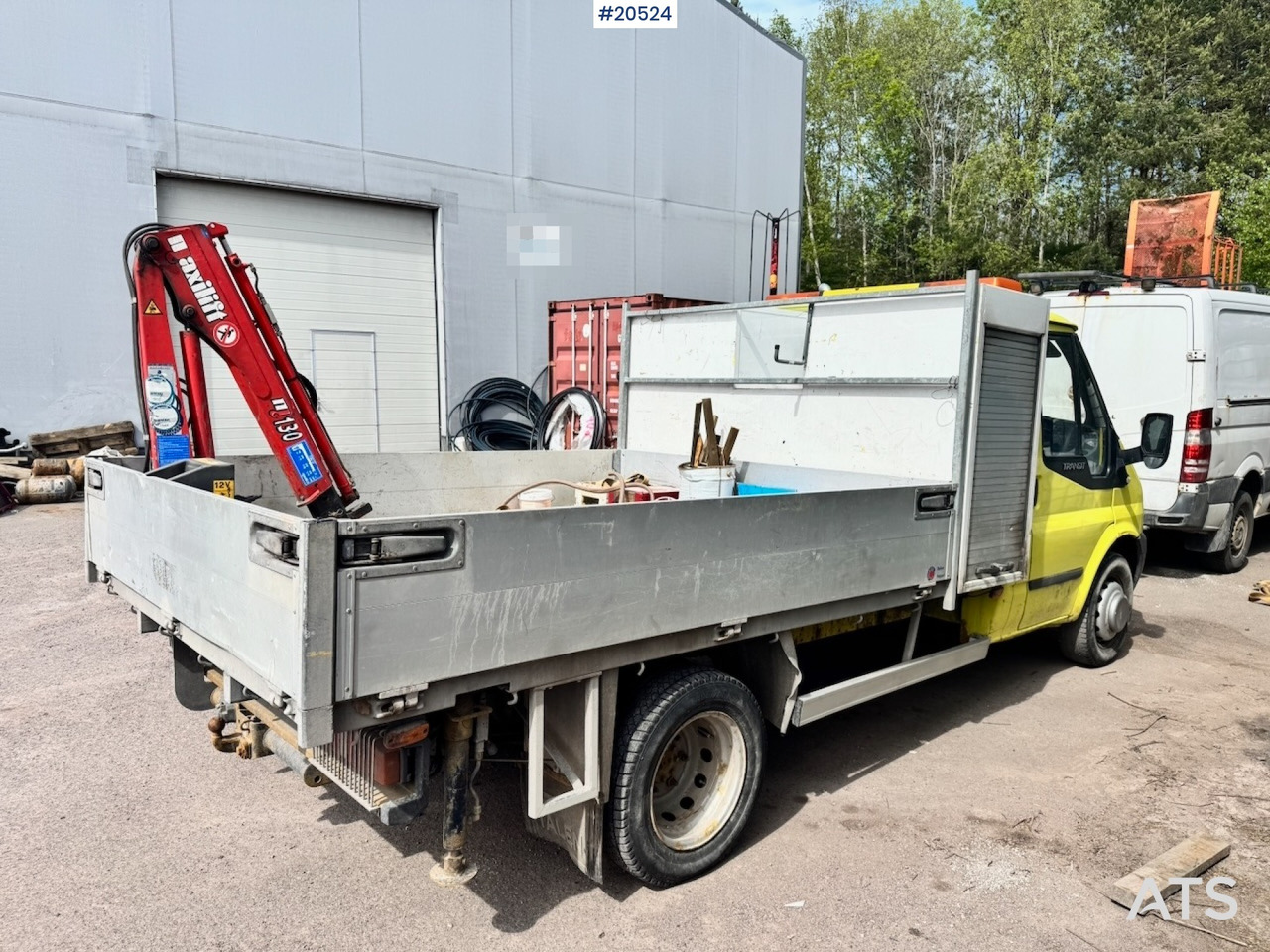 Ford TRANSIT - Flatbed van, Crane truck: picture 5 Ford TRANSIT - Flatbed van, Crane truck: picture 5