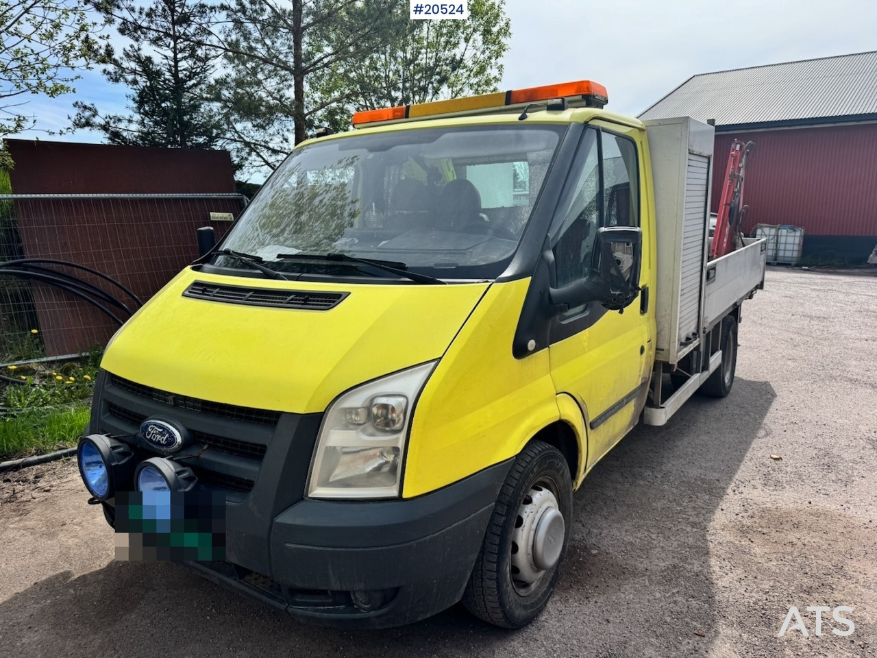 Ford Transit - Flatbed van, Crane truck: picture 1 Ford Transit - Flatbed van, Crane truck: picture 1