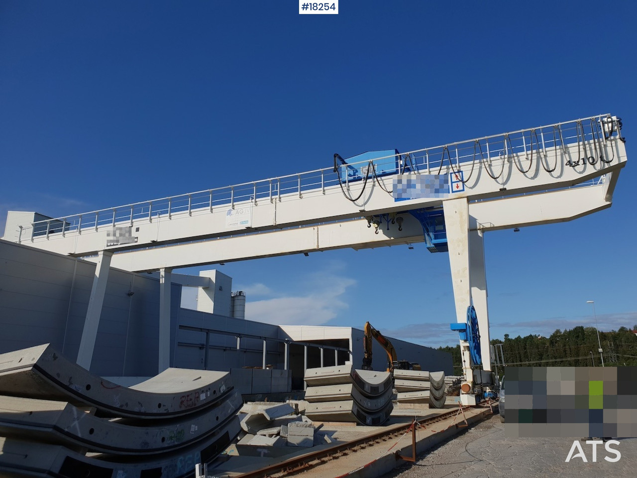 Gantry kran - Gantry crane: picture 1 Gantry kran - Gantry crane: picture 1