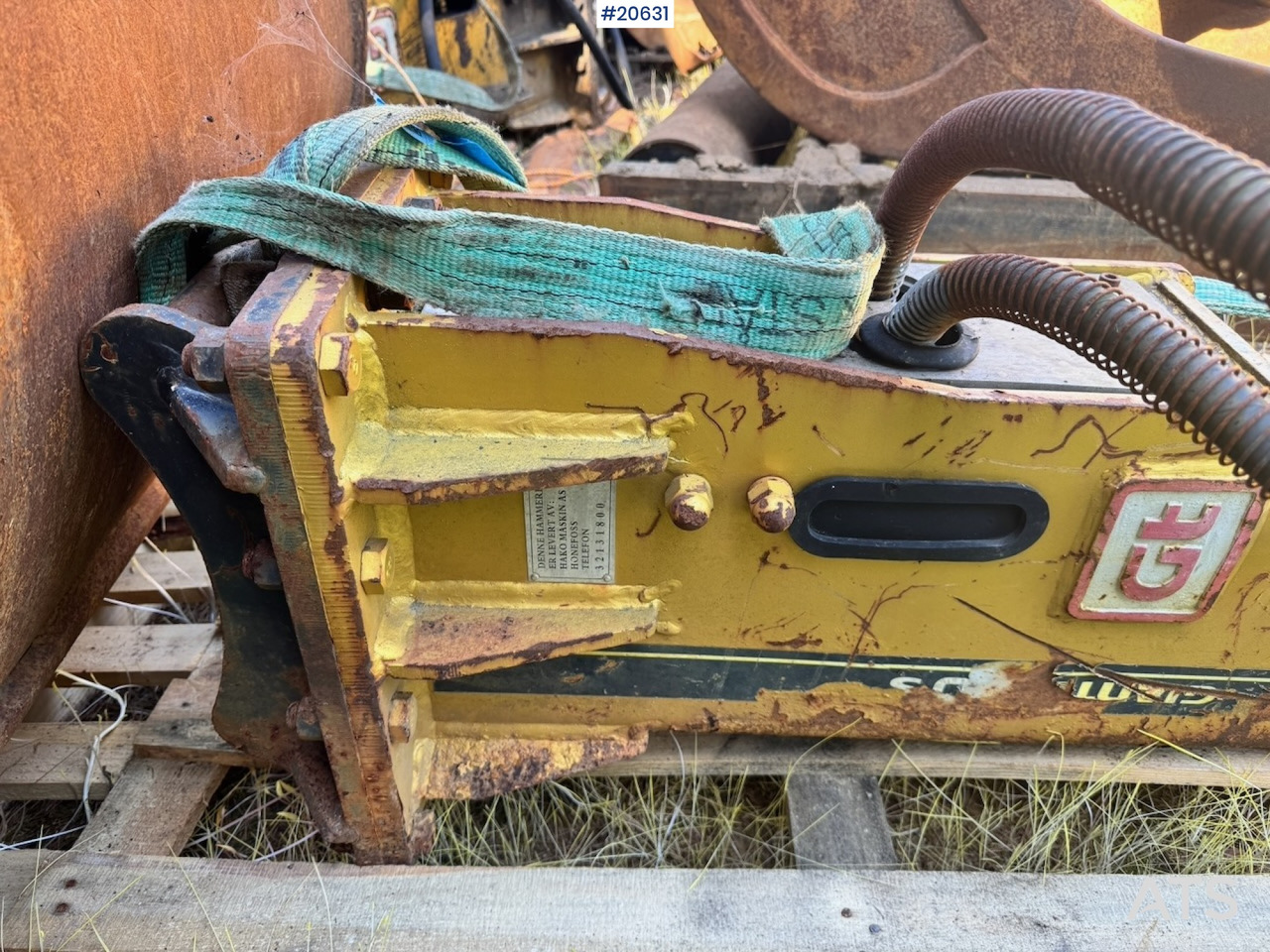 Giant Pigghammer - Hydraulic hammer for Construction machinery: picture 2 Giant Pigghammer - Hydraulic hammer for Construction machinery: picture 2