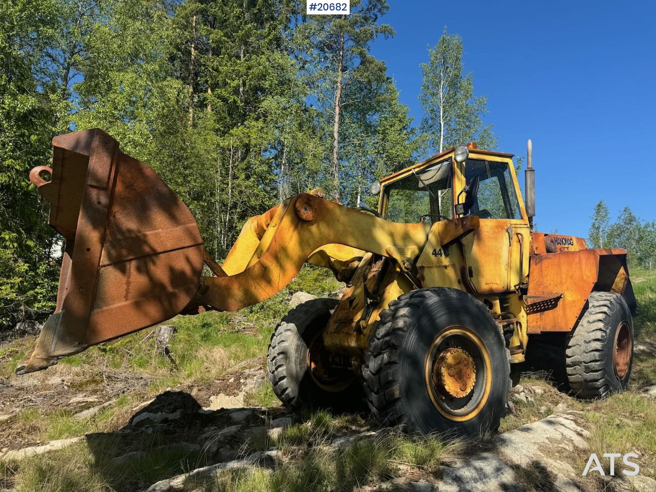 Hanomag 44 - Wheel loader: picture 1 Hanomag 44 - Wheel loader: picture 1