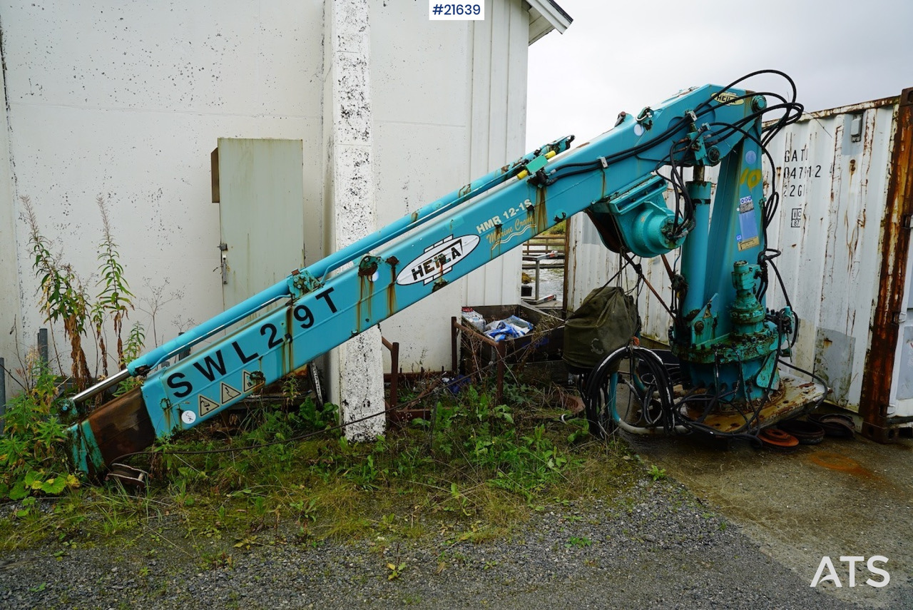 Heila Heila HMR12-1S kran med vinsj (stått på båt) - Loader crane: picture 2 Heila Heila HMR12-1S kran med vinsj (stått på båt) - Loader crane: picture 2