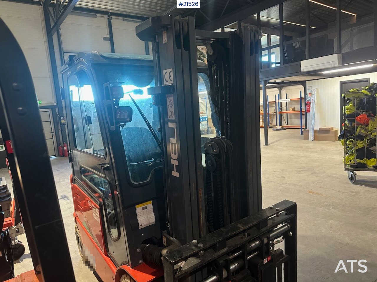 Heli CPD25 elektrisk motvekts truck. 4,7 meter løftehøyde - Electric forklift: picture 3 Heli CPD25 elektrisk motvekts truck. 4,7 meter løftehøyde - Electric forklift: picture 3
