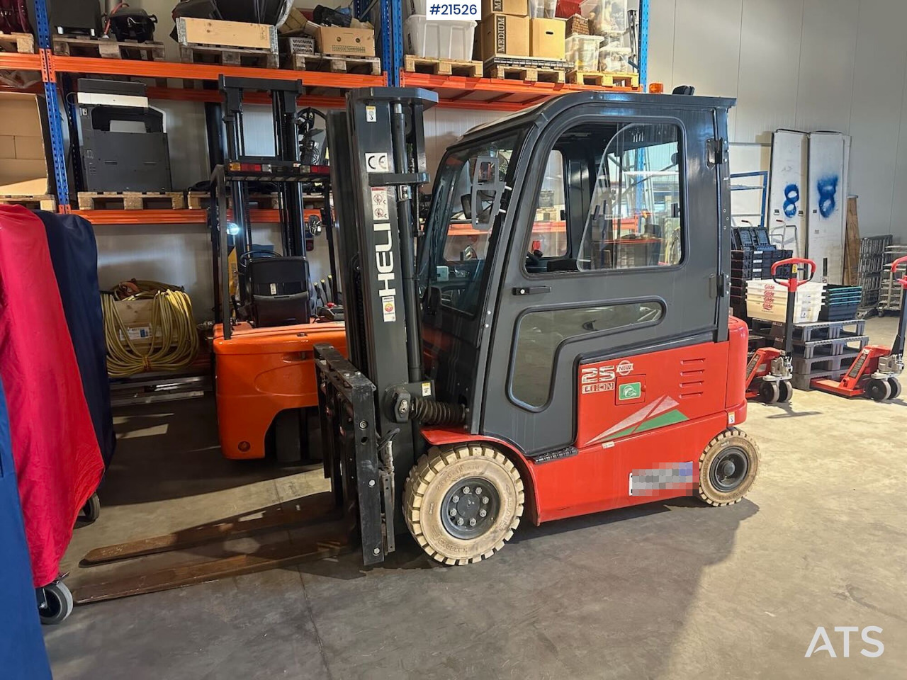 Heli CPD25 elektrisk motvekts truck. 4,7 meter løftehøyde - Electric forklift: picture 1 Heli CPD25 elektrisk motvekts truck. 4,7 meter løftehøyde - Electric forklift: picture 1