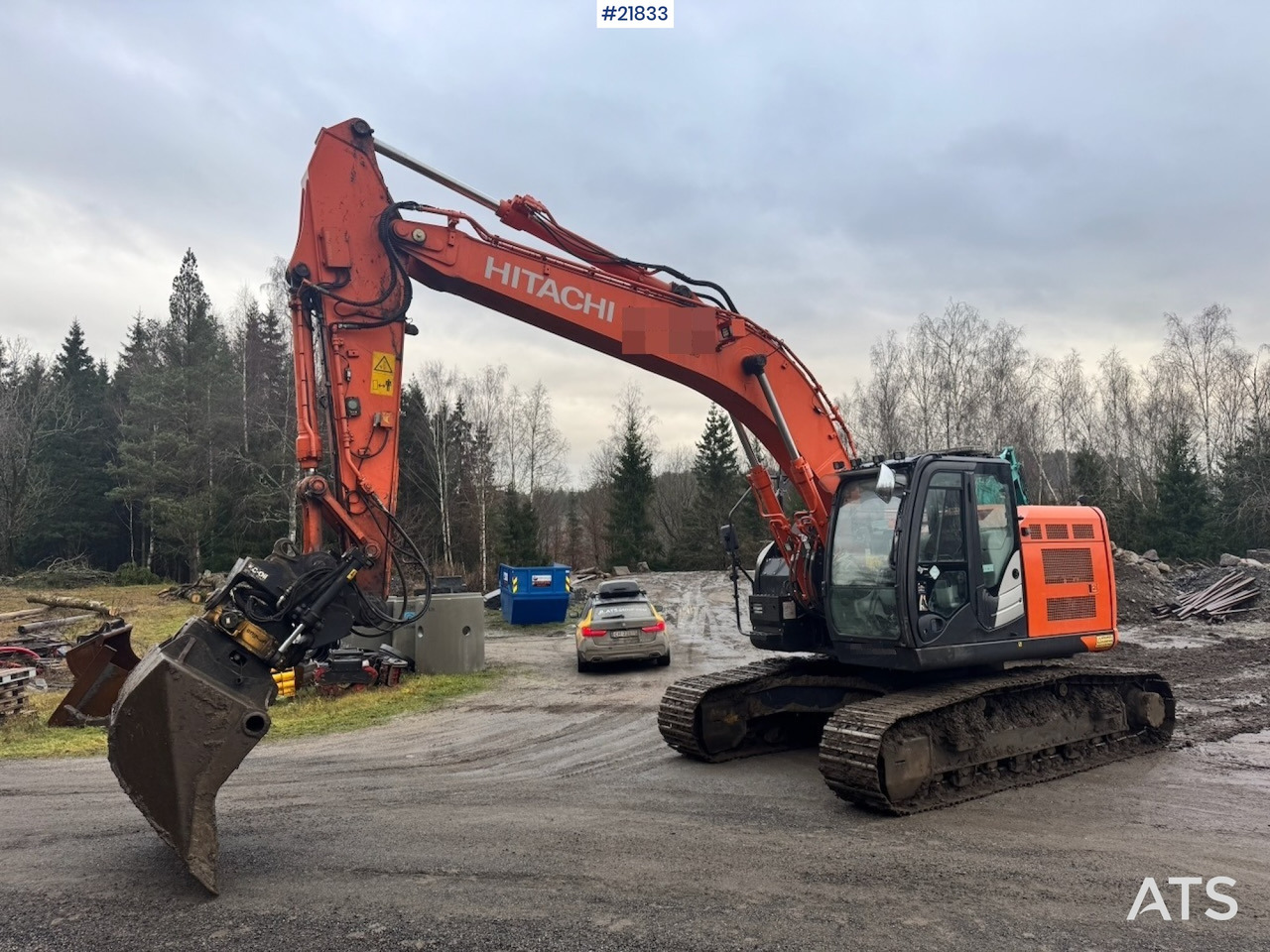 Hitachi ZX225USRLC-6 Beltegraver m/ Rototilt, 2 skuffer og Easy Dig. SE VIDEO - Crawler excavator: picture 2 Hitachi ZX225USRLC-6 Beltegraver m/ Rototilt, 2 skuffer og Easy Dig. SE VIDEO - Crawler excavator: picture 2