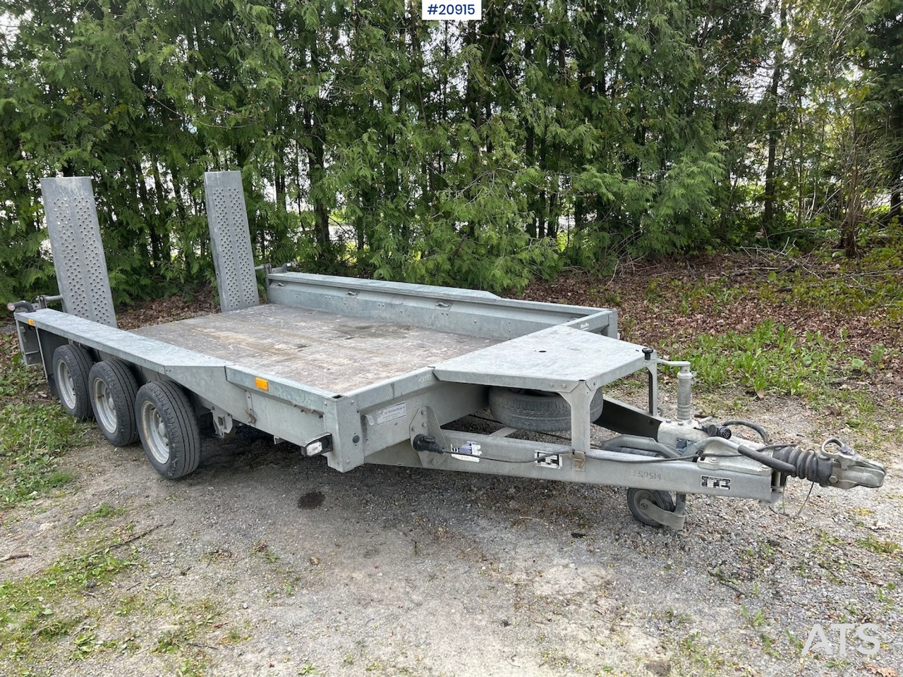 Ifor Williams Maskinhenger - Low loader trailer: picture 1 Ifor Williams Maskinhenger - Low loader trailer: picture 1