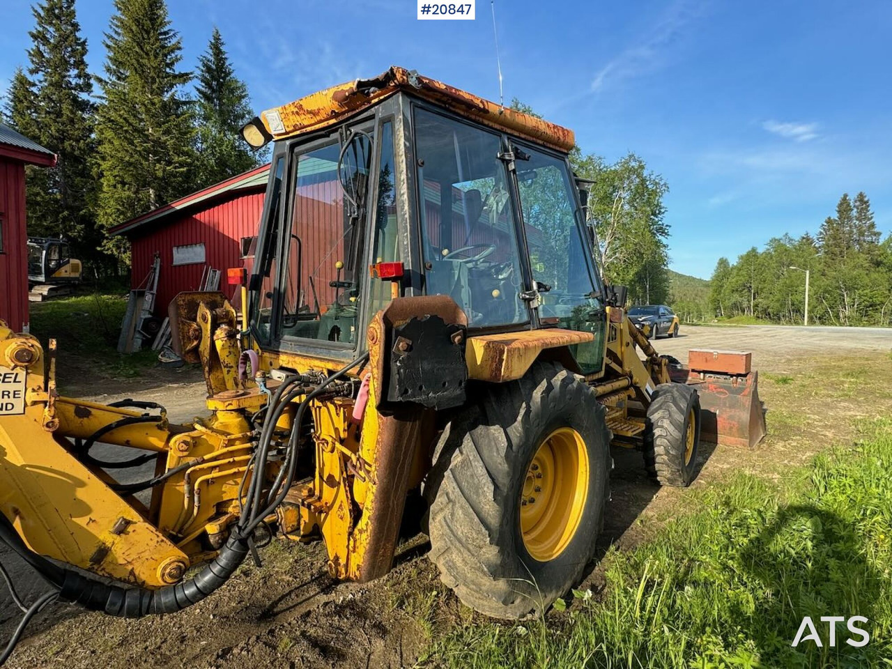 Backhoe loader Jcb Traktorgraver: picture 27