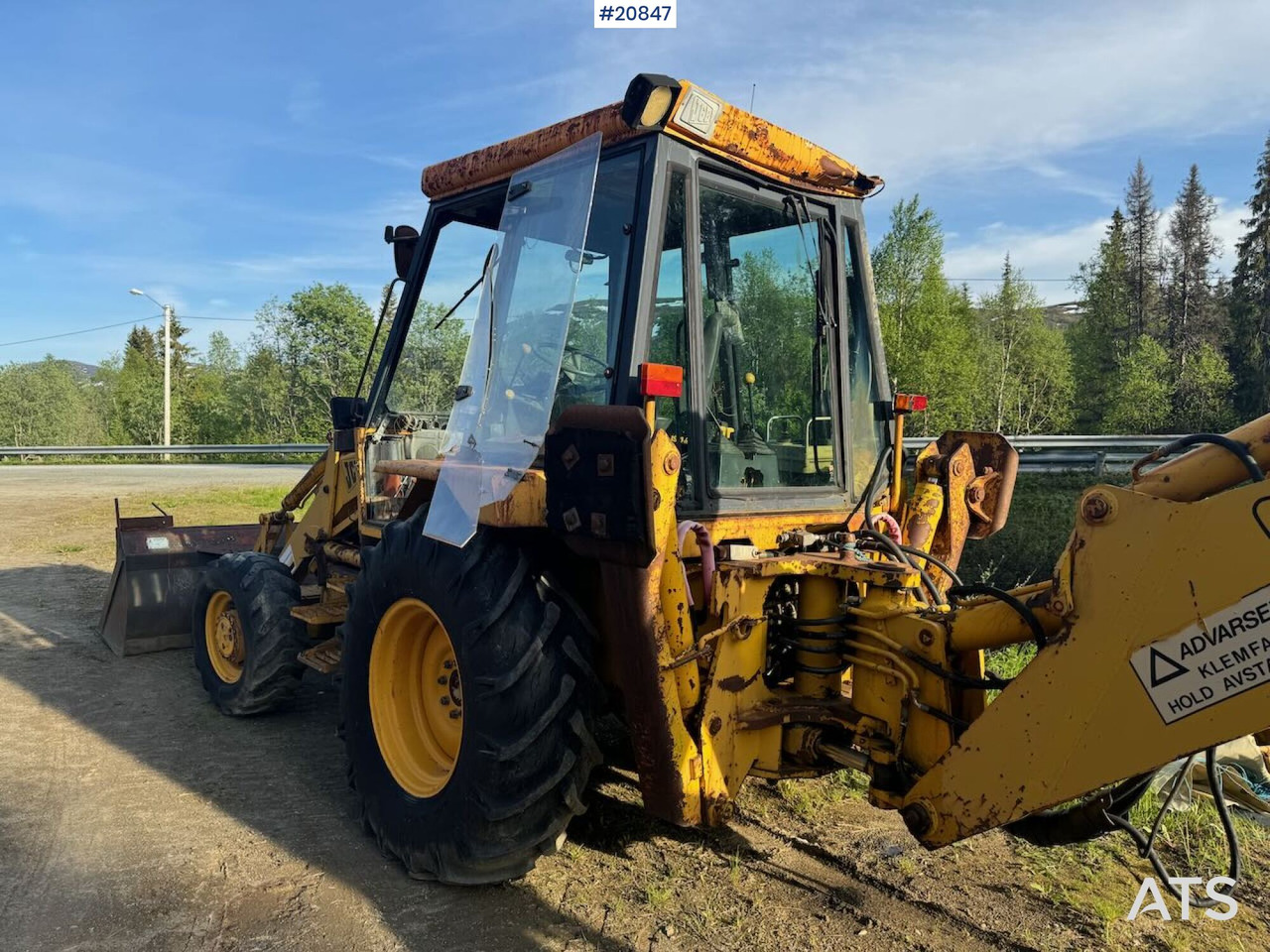 Backhoe loader Jcb Traktorgraver: picture 7