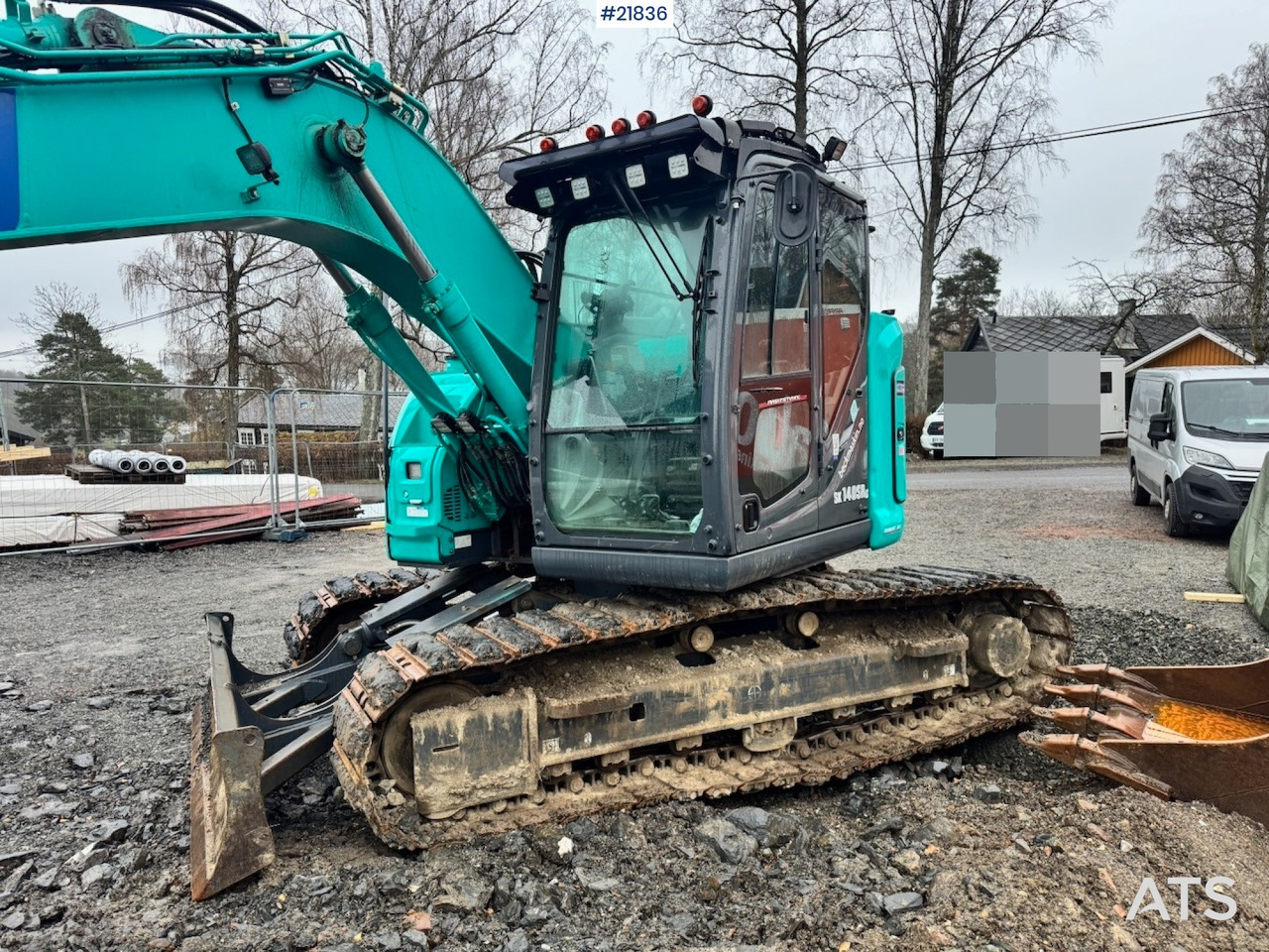 Kobelco SK140SRLC-7 Beltegraver m/ MYE utstyr. 2750 timer. - Crawler excavator: picture 4 Kobelco SK140SRLC-7 Beltegraver m/ MYE utstyr. 2750 timer. - Crawler excavator: picture 4
