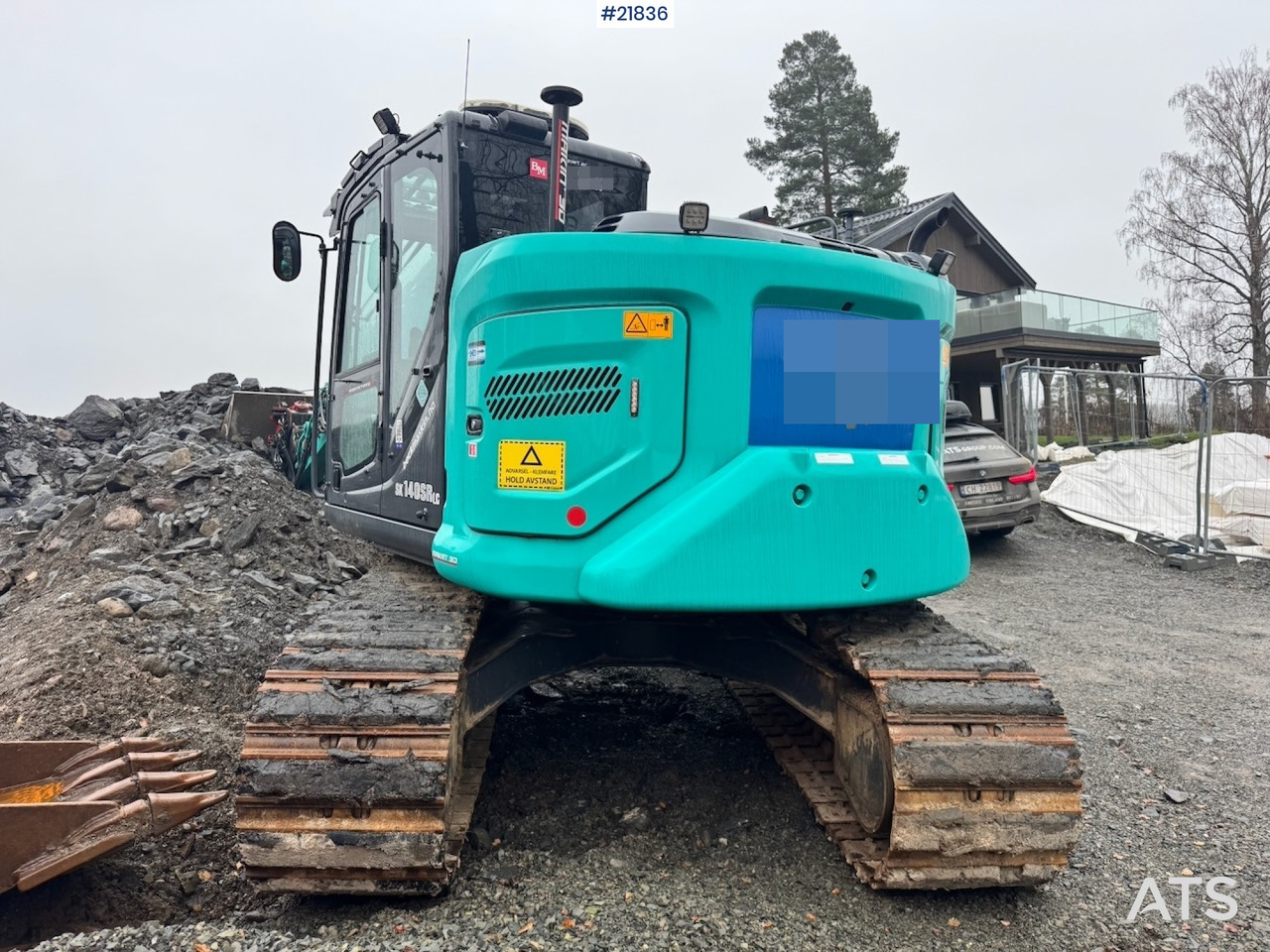 Kobelco SK140SRLC-7 Beltegraver m/ MYE utstyr. 2750 timer. on lease Kobelco SK140SRLC-7 Beltegraver m/ MYE utstyr. 2750 timer.: picture 8