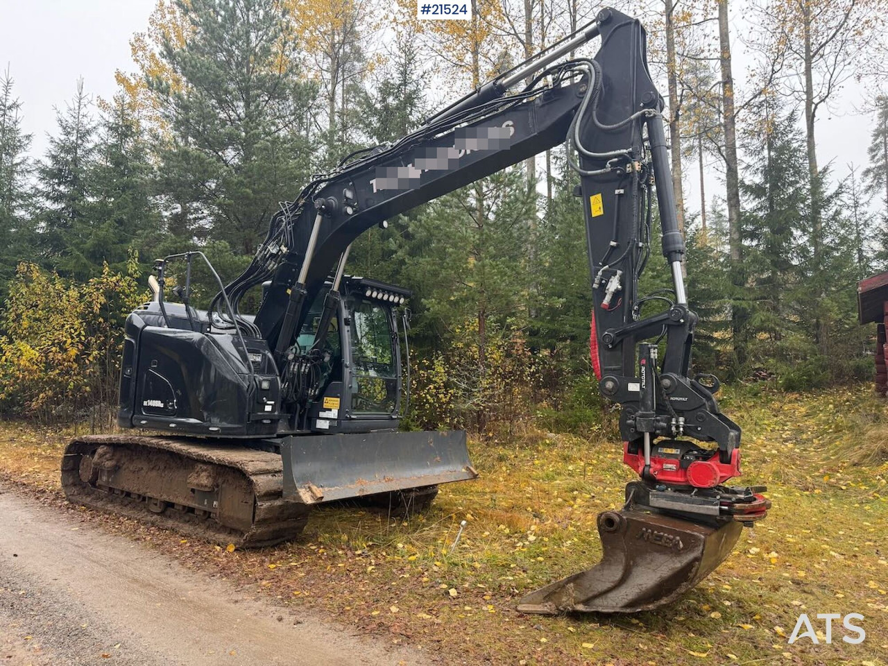 Crawler excavator Kobelco SK140SRLC: picture 8