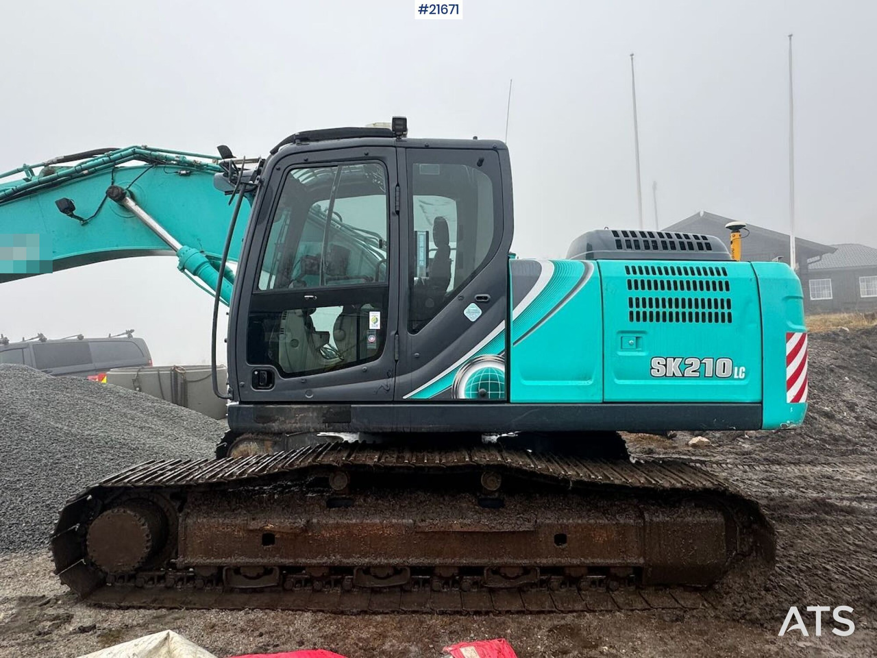 Kobelco SK210LC-10 Beltegraver m/ pusseskuffe, tilt og GPS - Crawler excavator: picture 4 Kobelco SK210LC-10 Beltegraver m/ pusseskuffe, tilt og GPS - Crawler excavator: picture 4