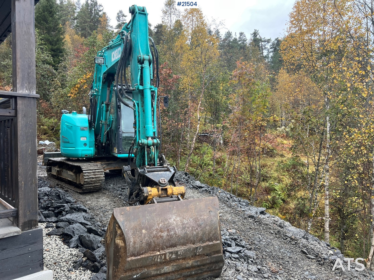 Kobelco Sk75SR-3E gravemaskin m/ pusseskuffe, rototilt og graveskuffe - Crawler excavator: picture 4 Kobelco Sk75SR-3E gravemaskin m/ pusseskuffe, rototilt og graveskuffe - Crawler excavator: picture 4