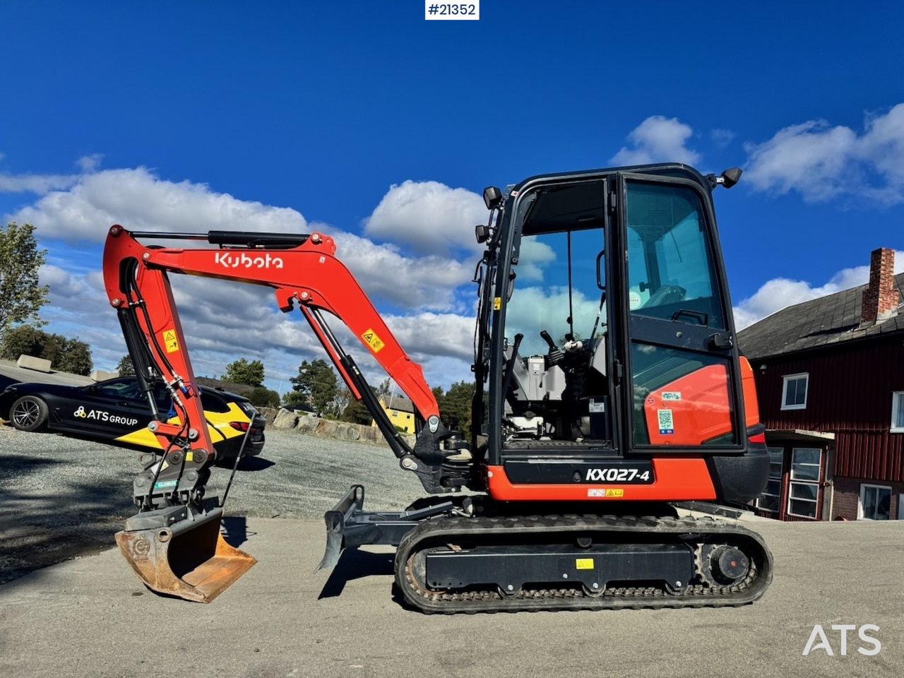 Kubota KX027-4 - Mini excavator: picture 1 Kubota KX027-4 - Mini excavator: picture 1