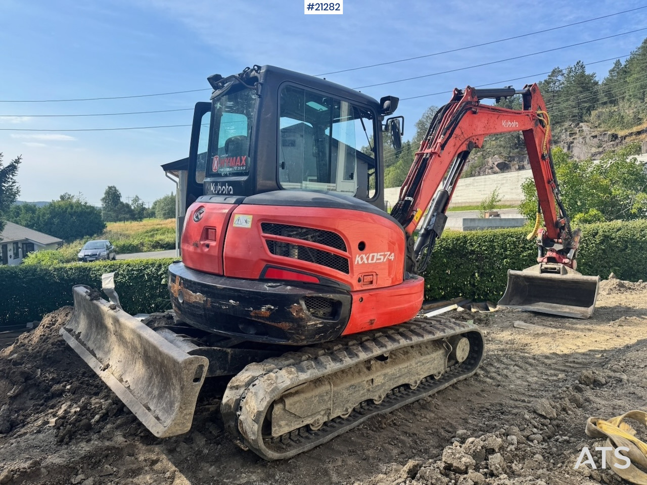 Kubota KX057-4 - Crawler excavator: picture 3 Kubota KX057-4 - Crawler excavator: picture 3