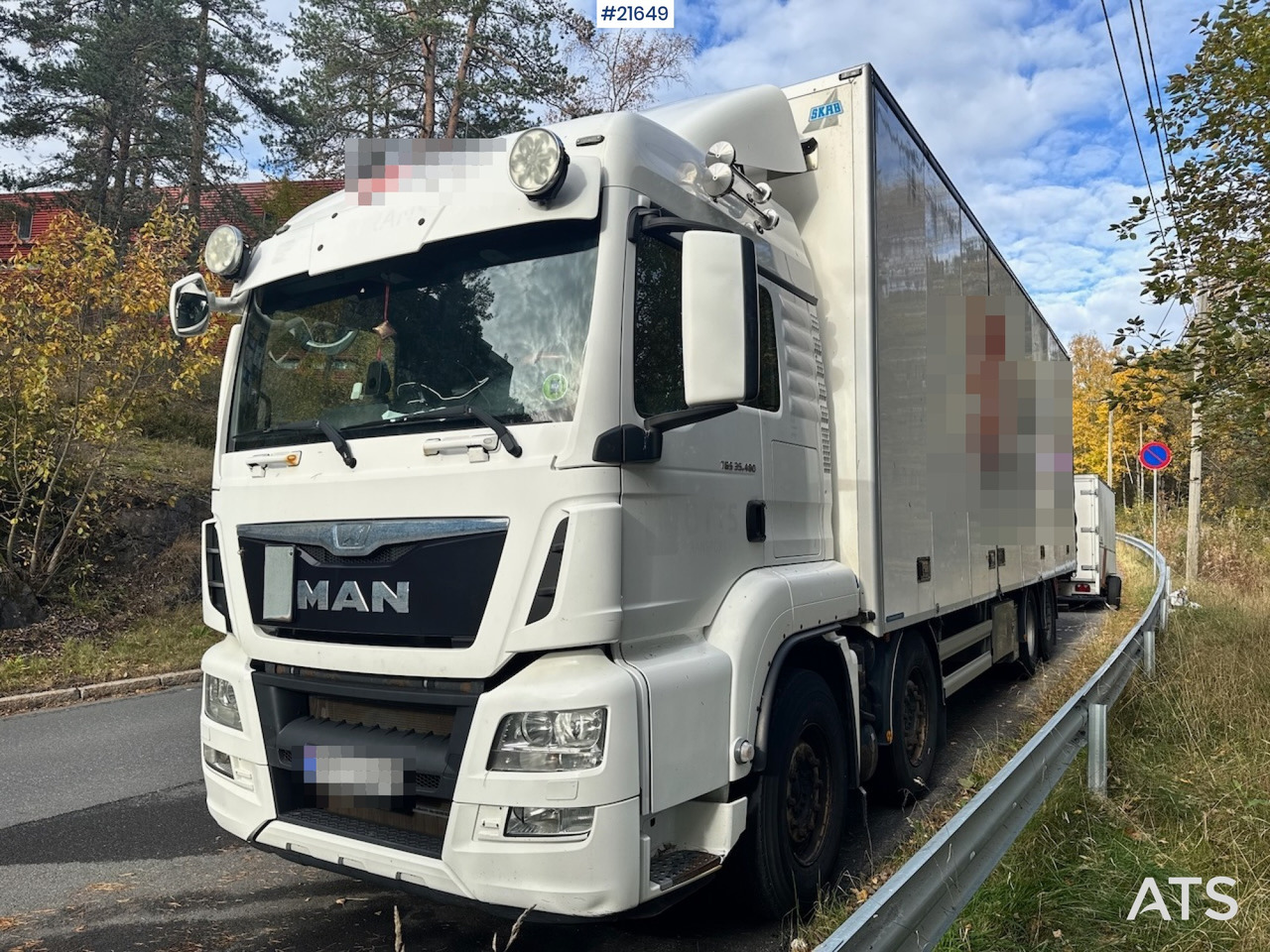 Box truck MAN MAN TGS 35.480 8x2 Skapbil m/ Full sideåpning.: picture 10 Box truck MAN MAN TGS 35.480 8x2 Skapbil m/ Full sideåpning.: picture 10