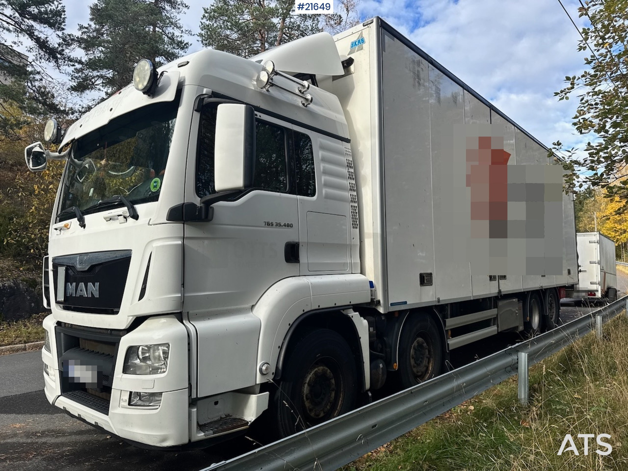 Box truck MAN MAN TGS 35.480 8x2 Skapbil m/ Full sideåpning.: picture 9 Box truck MAN MAN TGS 35.480 8x2 Skapbil m/ Full sideåpning.: picture 9