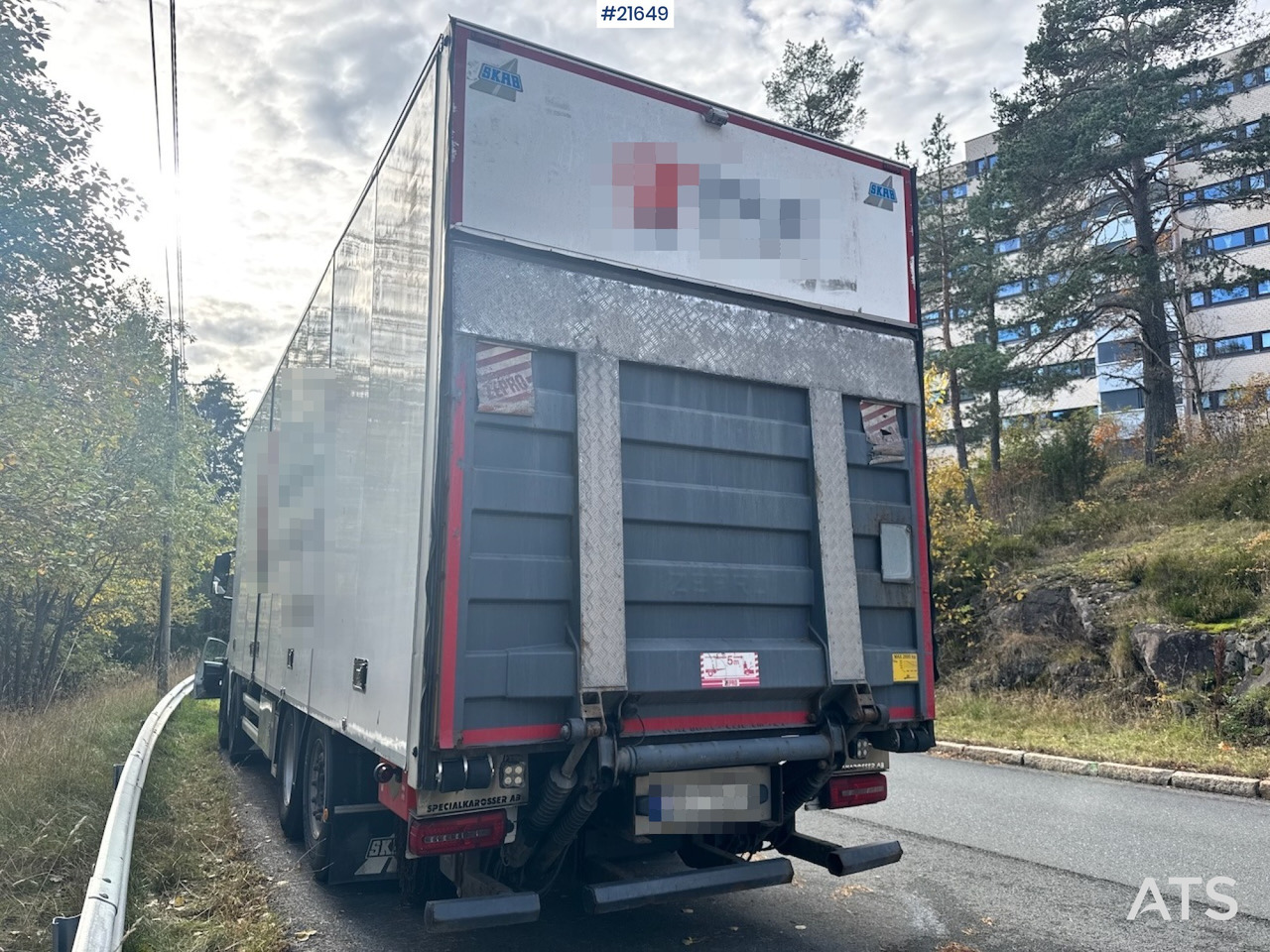 Box truck MAN MAN TGS 35.480 8x2 Skapbil m/ Full sideåpning.: picture 8 Box truck MAN MAN TGS 35.480 8x2 Skapbil m/ Full sideåpning.: picture 8