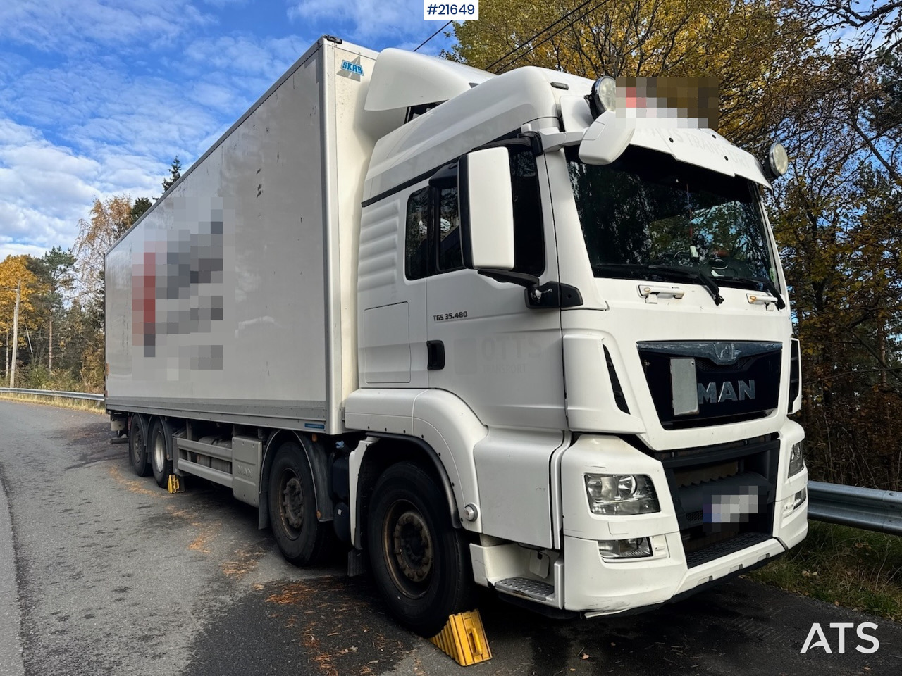 Box truck MAN MAN TGS 35.480 8x2 Skapbil m/ Full sideåpning.: picture 12 Box truck MAN MAN TGS 35.480 8x2 Skapbil m/ Full sideåpning.: picture 12