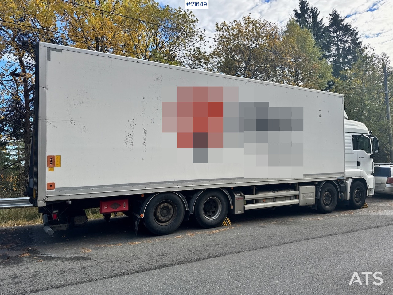 Box truck MAN MAN TGS 35.480 8x2 Skapbil m/ Full sideåpning.: picture 5 Box truck MAN MAN TGS 35.480 8x2 Skapbil m/ Full sideåpning.: picture 5