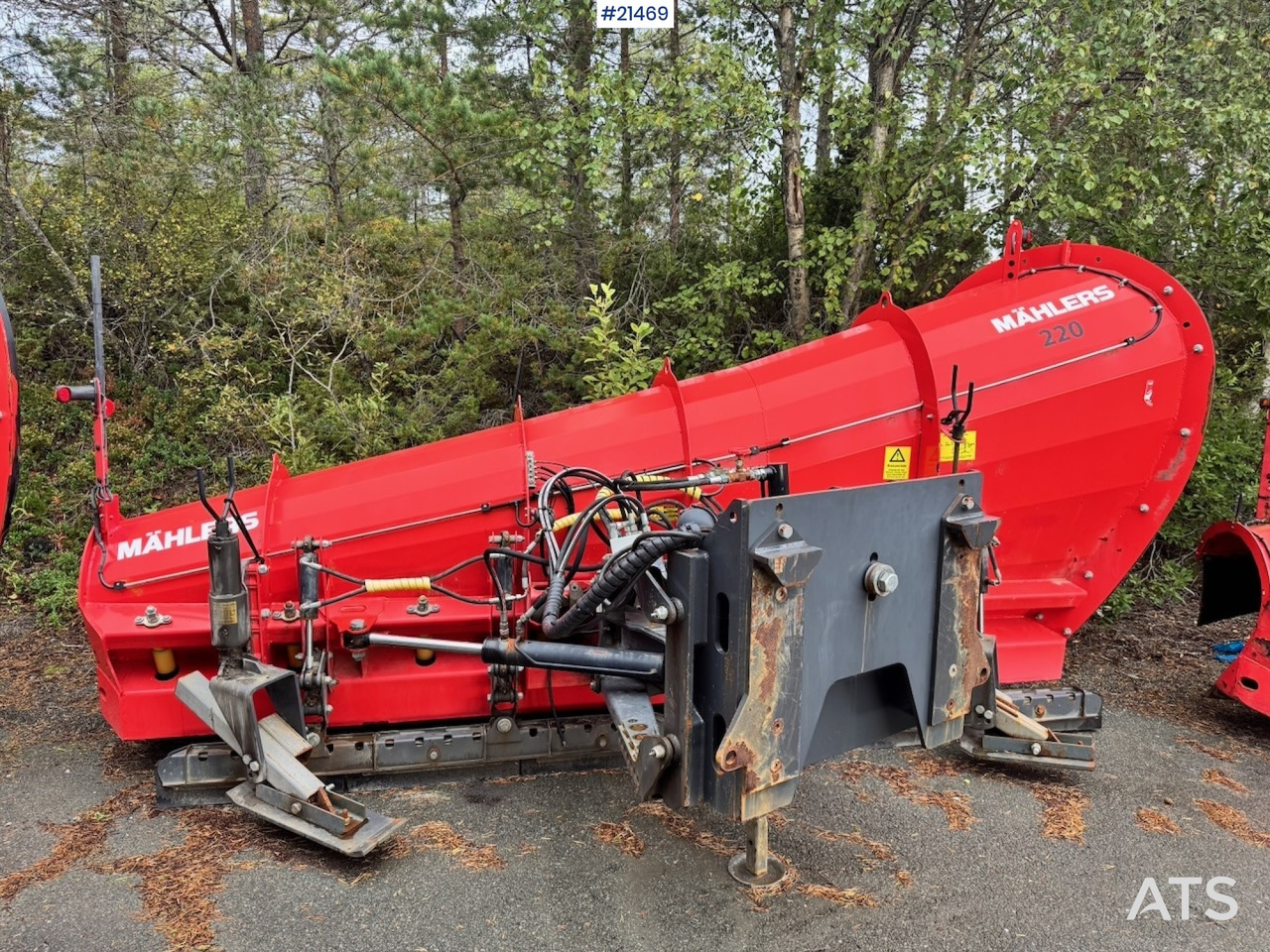Mãhlers DPH3700 - Snow plough: picture 1 Mãhlers DPH3700 - Snow plough: picture 1