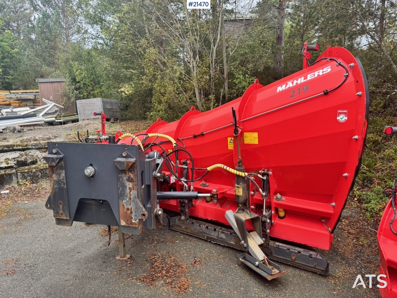 Mãhlers DPH3700 - Snow plough: picture 1 Mãhlers DPH3700 - Snow plough: picture 1