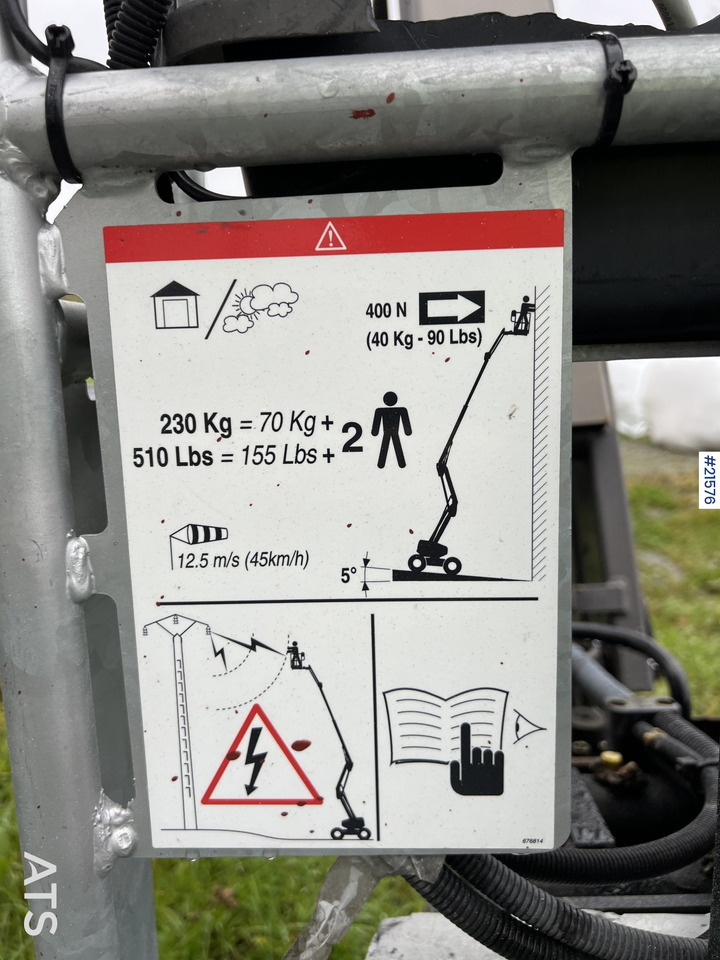 Articulated boom Manitou 200 ATJ Teleskoplift: picture 26 Articulated boom Manitou 200 ATJ Teleskoplift: picture 26