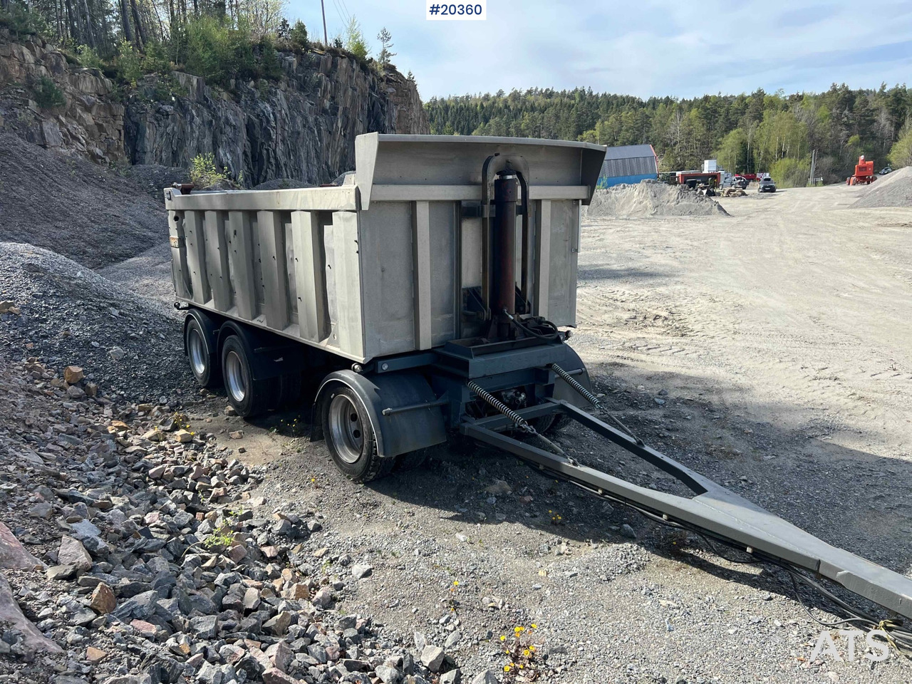 Maur 3 akslet slephenger - Tipper trailer: picture 1 Maur 3 akslet slephenger - Tipper trailer: picture 1