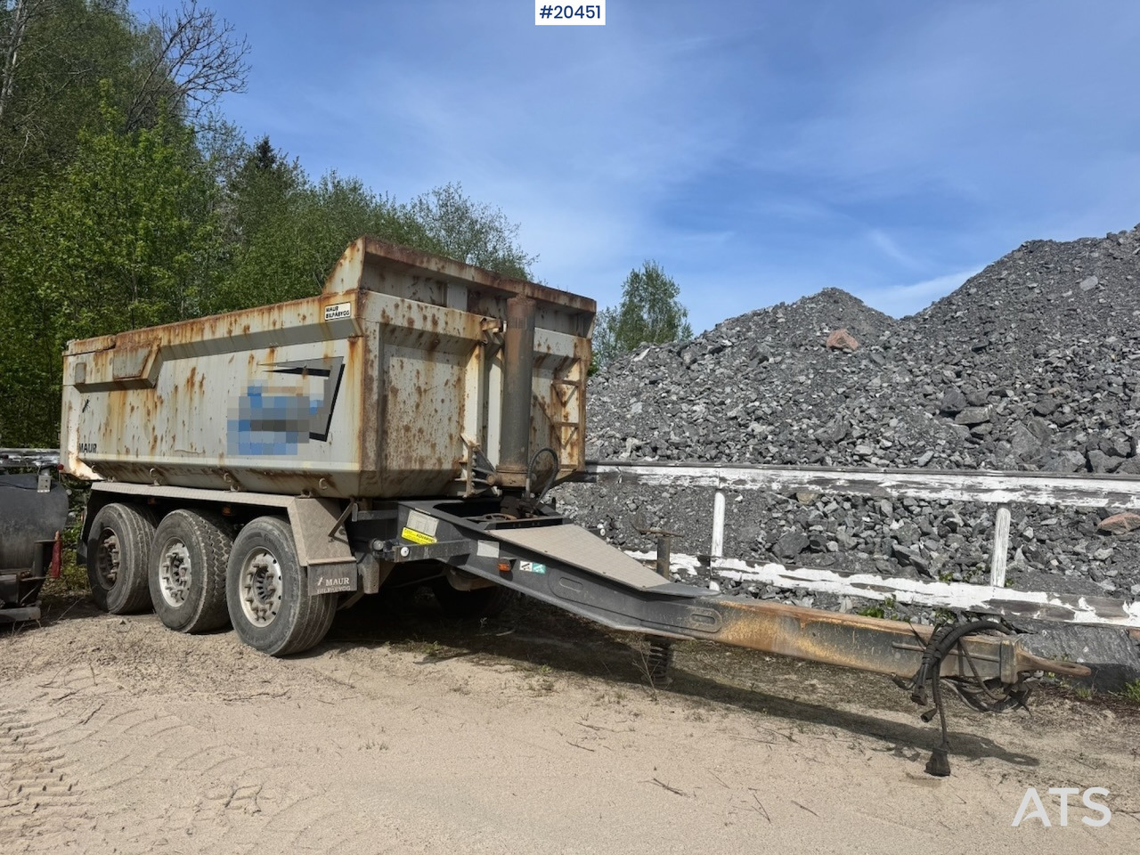 Maur Trippelkjerre - Tipper trailer: picture 1 Maur Trippelkjerre - Tipper trailer: picture 1