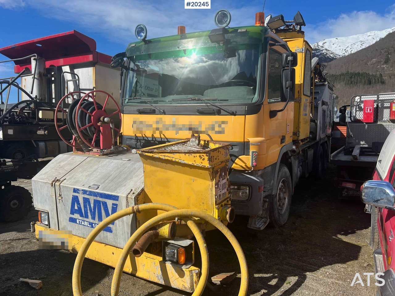 Mercedes Actros 2641 - Concrete pump truck: picture 4 Mercedes Actros 2641 - Concrete pump truck: picture 4