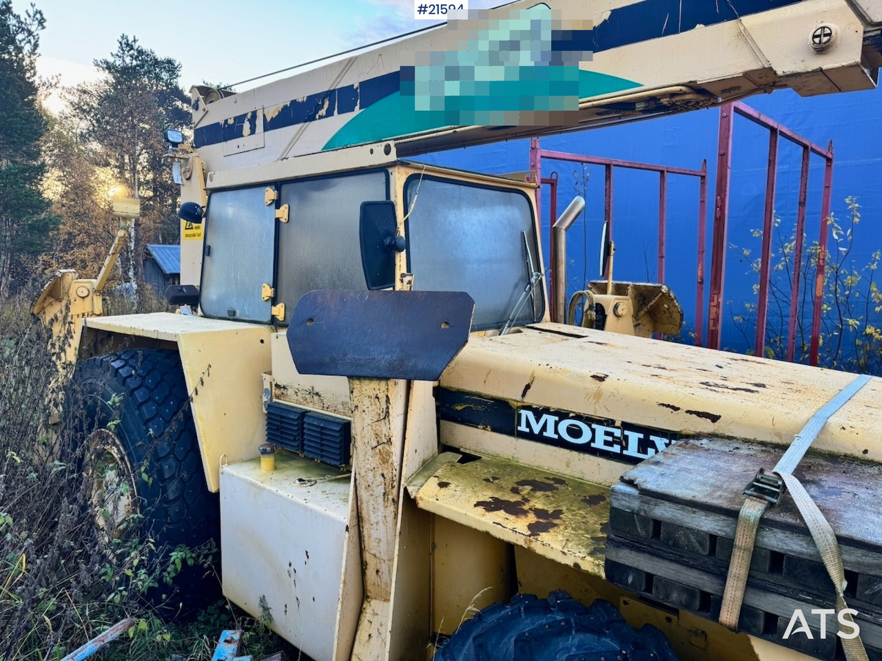 Moelven Moelven 694 m/ 2 forlengere og 2 kroker. - Mobile crane: picture 4 Moelven Moelven 694 m/ 2 forlengere og 2 kroker. - Mobile crane: picture 4