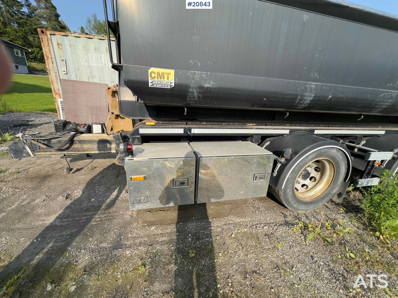 NOR SLEP 2 akslet krokhenger med tipp - Roll-off/ Skip trailer: picture 2 NOR SLEP 2 akslet krokhenger med tipp - Roll-off/ Skip trailer: picture 2