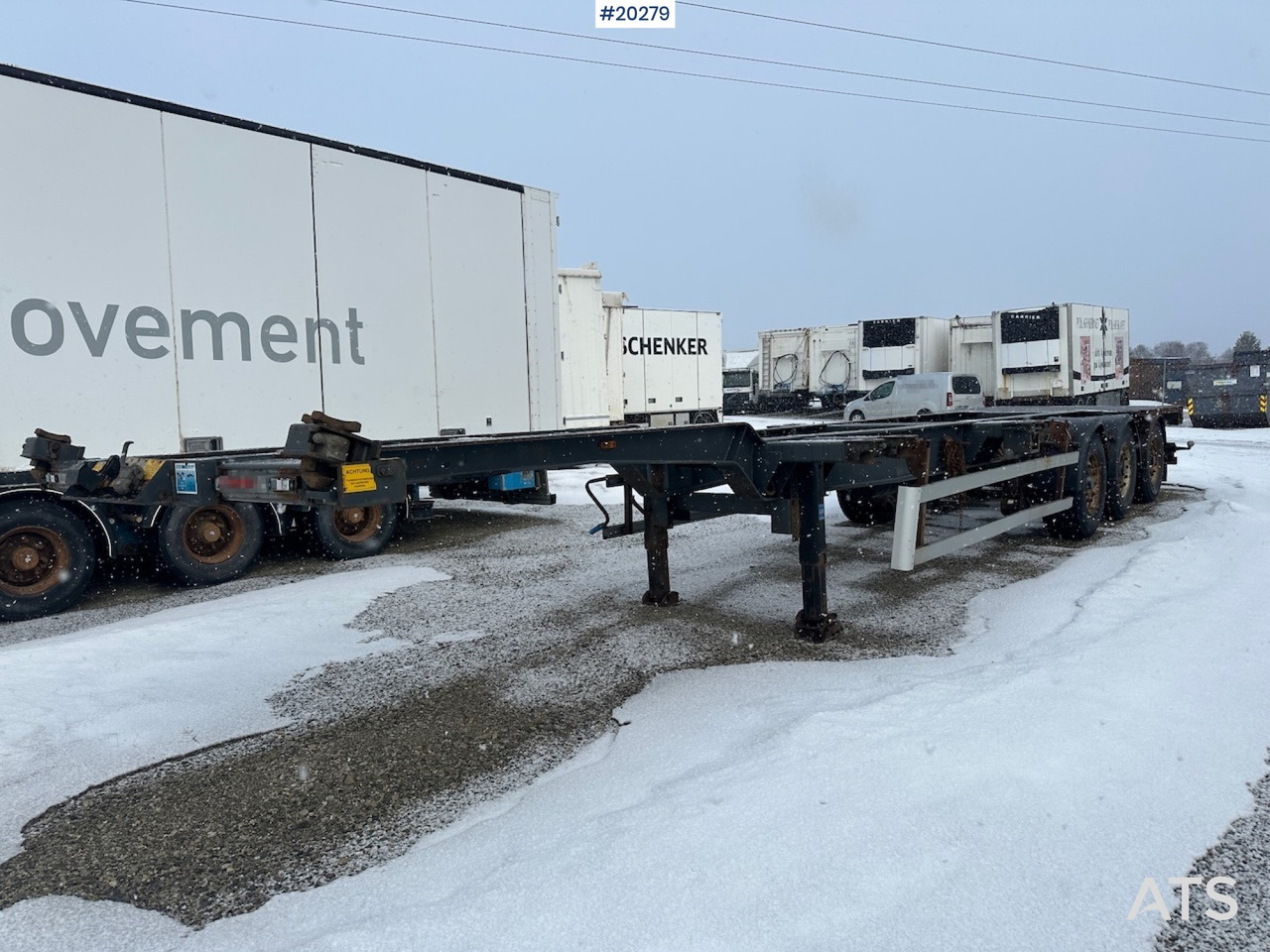Narko NCS - Container transporter/ Swap body semi-trailer: picture 1 Narko NCS - Container transporter/ Swap body semi-trailer: picture 1