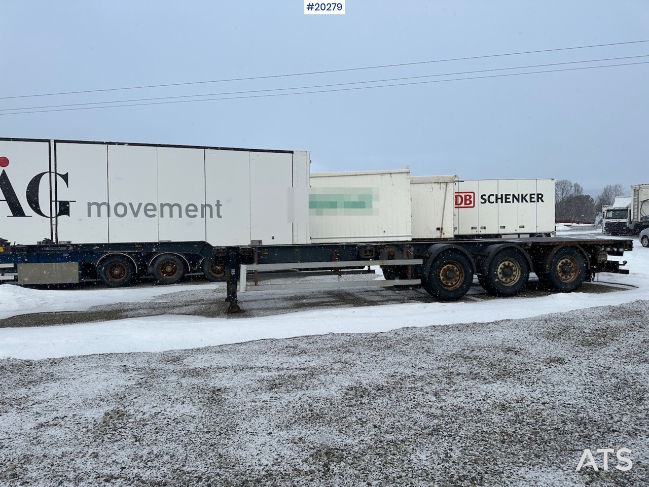Narko NCS - Container transporter/ Swap body semi-trailer: picture 2 Narko NCS - Container transporter/ Swap body semi-trailer: picture 2