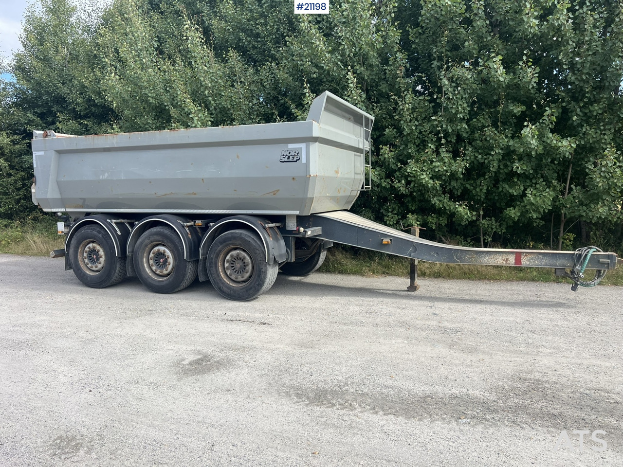 Norslep 3 akslet tipphenger - Tipper trailer: picture 3 Norslep 3 akslet tipphenger - Tipper trailer: picture 3