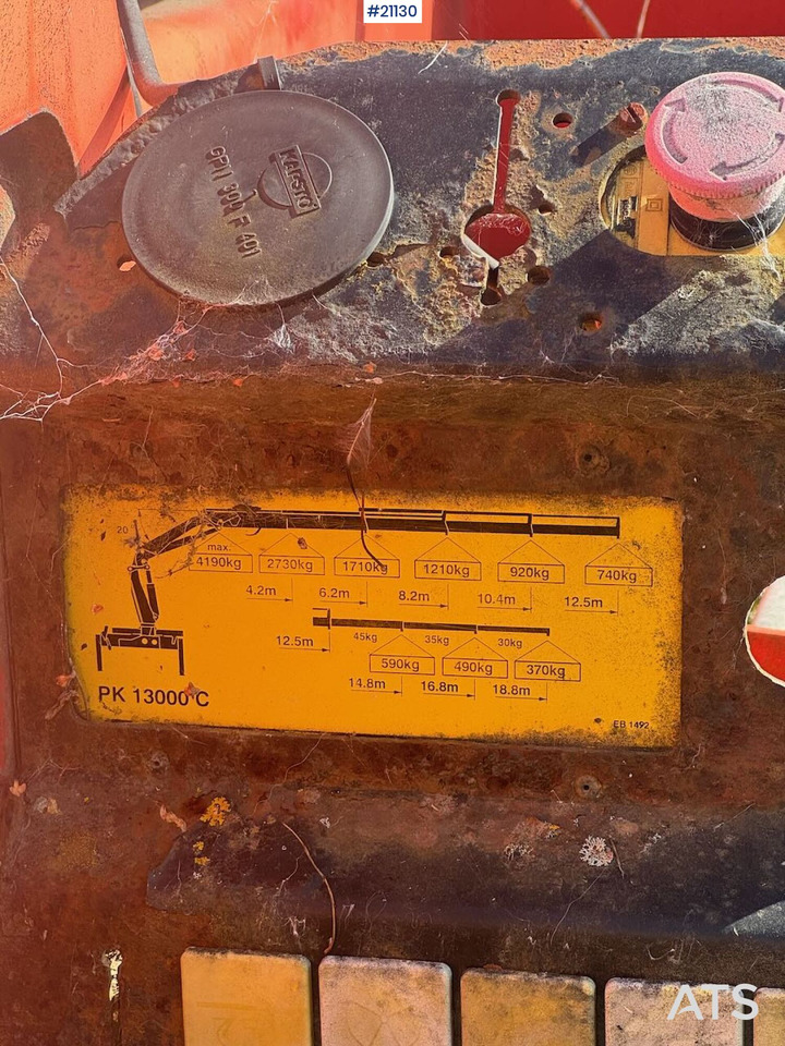 Palfinger PK 13000 - Loader crane for Truck: picture 5 Palfinger PK 13000 - Loader crane for Truck: picture 5