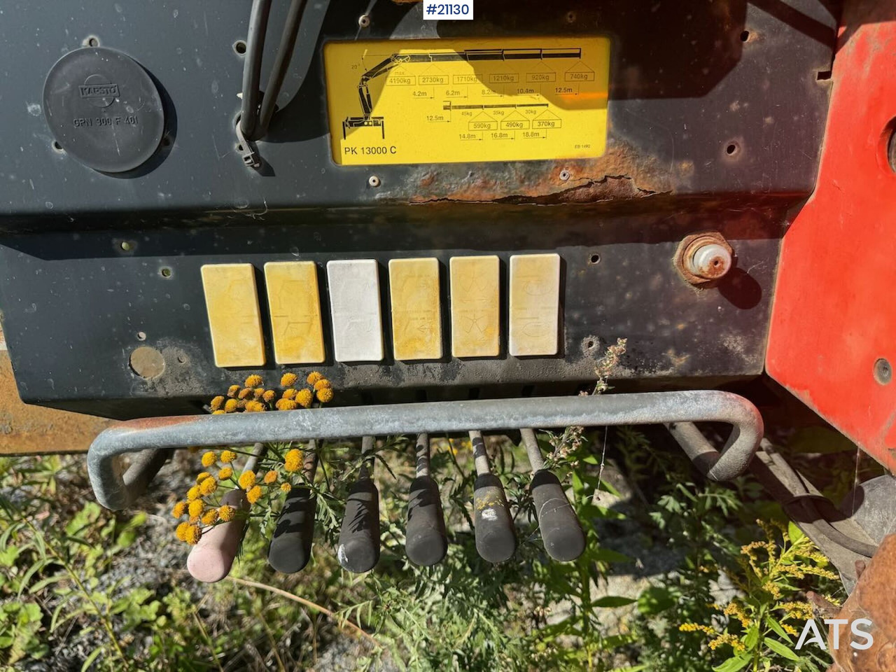 Loader crane for Truck Palfinger PK 13000: picture 6 Loader crane for Truck Palfinger PK 13000: picture 6