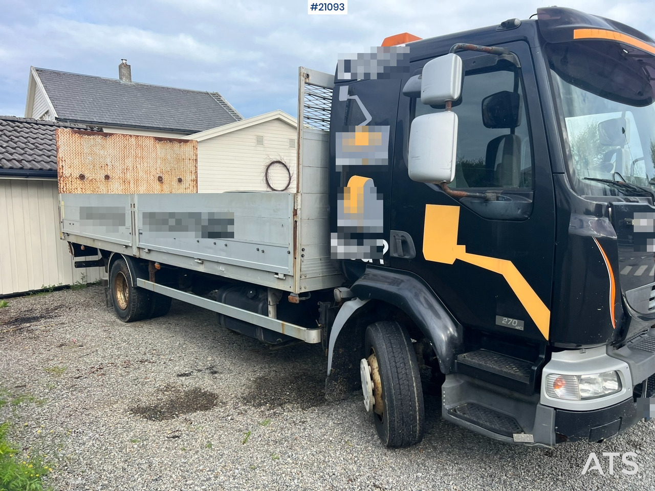 Dropside/ Flatbed truck Renault Midlium: picture 11