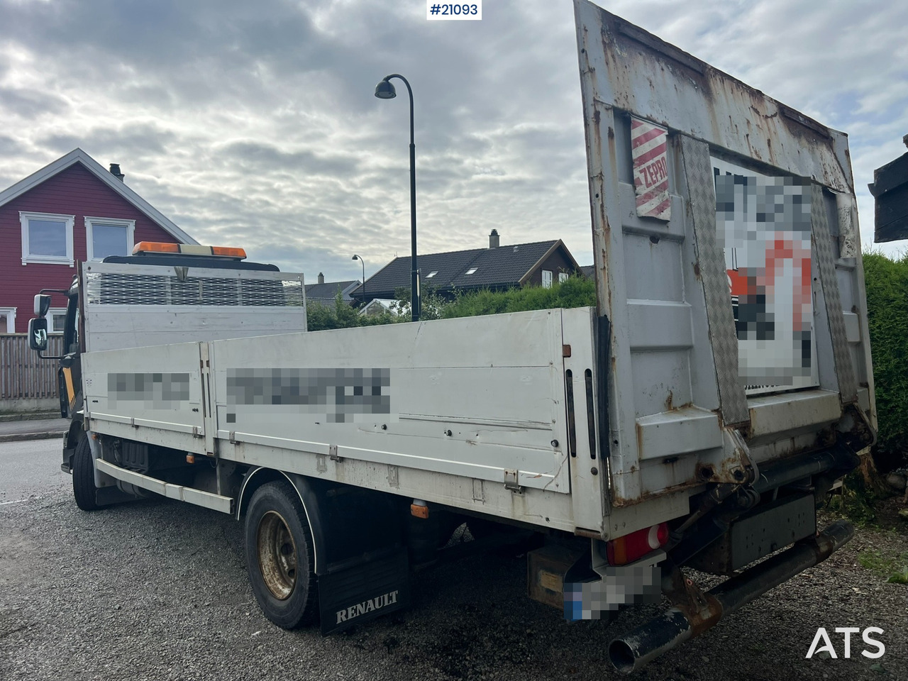 Dropside/ Flatbed truck Renault Midlium: picture 14