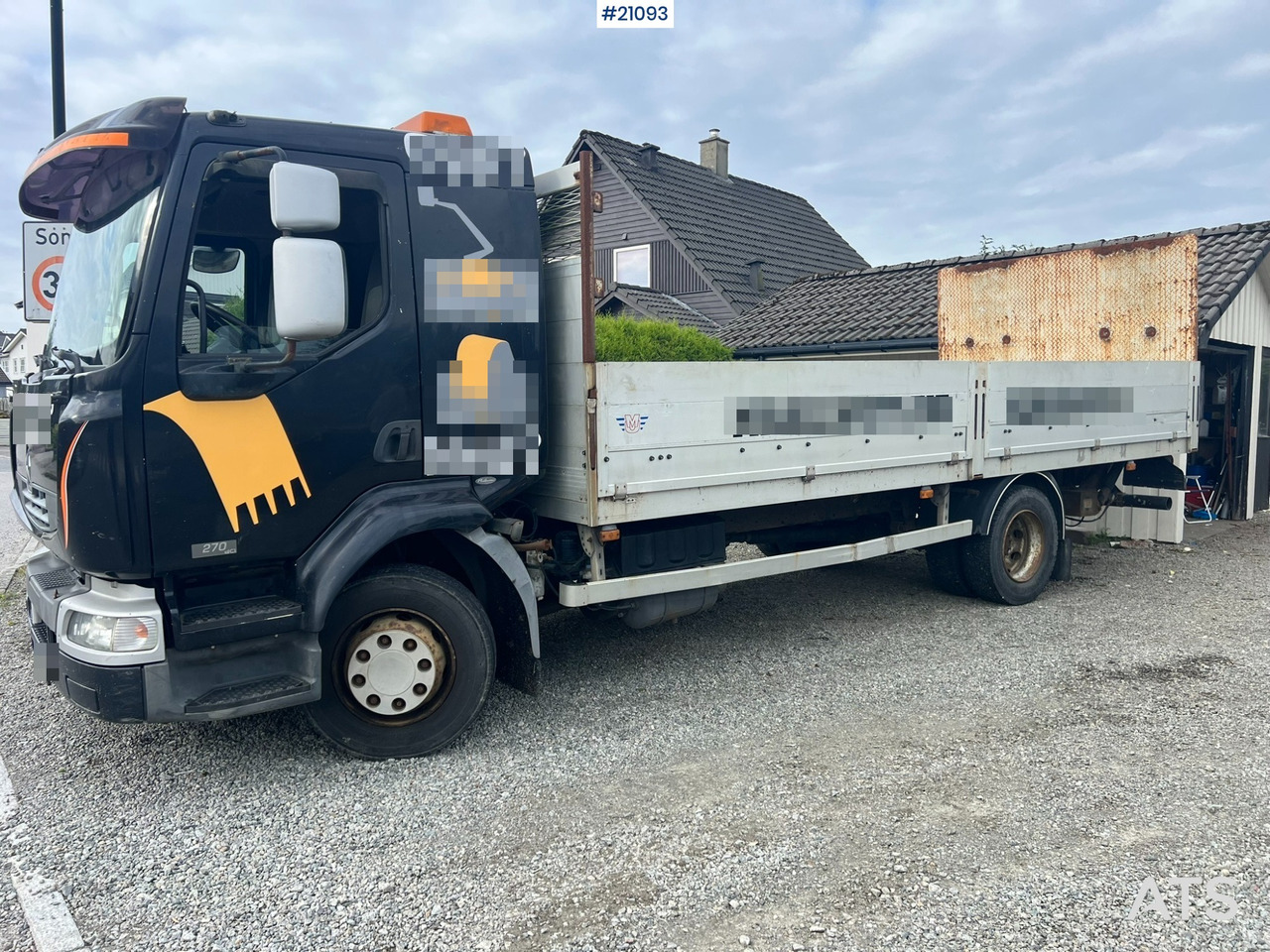 Dropside/ Flatbed truck Renault Midlium: picture 16